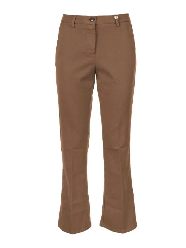 Myths Pantalons Décontractés - Marron - Marron | 24WD020617