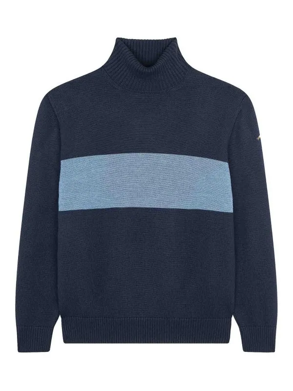 Paul & Shark Pull Col Roulé - Bleu Clair - Homme | 14311063210