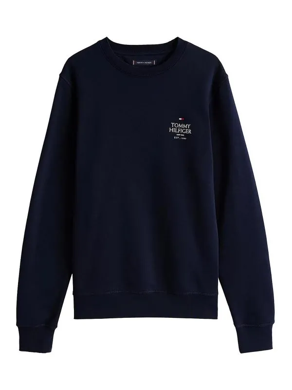 Tommy Hilfiger Sweat-Shirts - Bleu - Bleu - Homme | MW0MW35524DW5