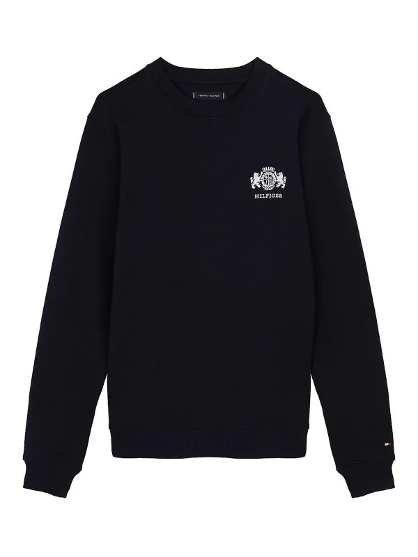Tommy Hilfiger Sweat-Shirts - Bleu - Bleu - Homme | MW0MW35528DW5