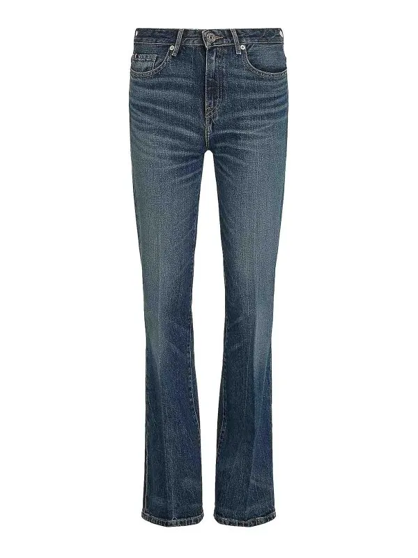 Tommy Hilfiger Jean Bootcut - Bleu - Bleu - Femme | WW0WW427991BM