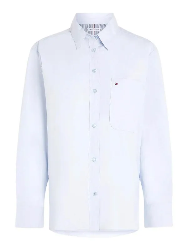 Tommy Hilfiger Chemise - Bleu - Bleu - Femme | WW0WW45612C10