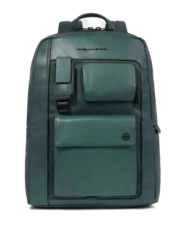 Piquadro Sac À Dos - Vert - Vert - Homme | CA6442W131VE