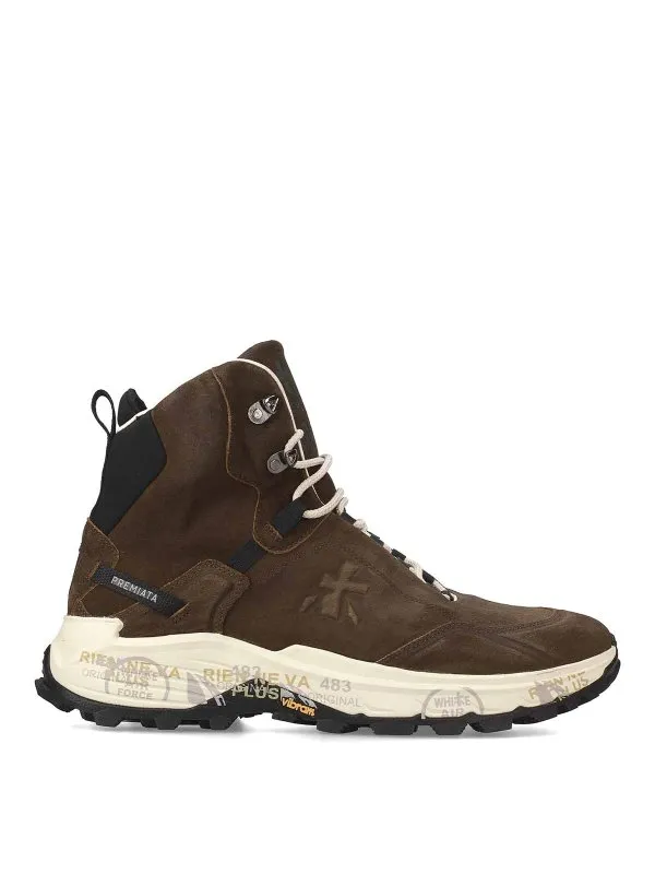 Premiata Baskets - Marron - Marron - Homme | SAINTCROSS381