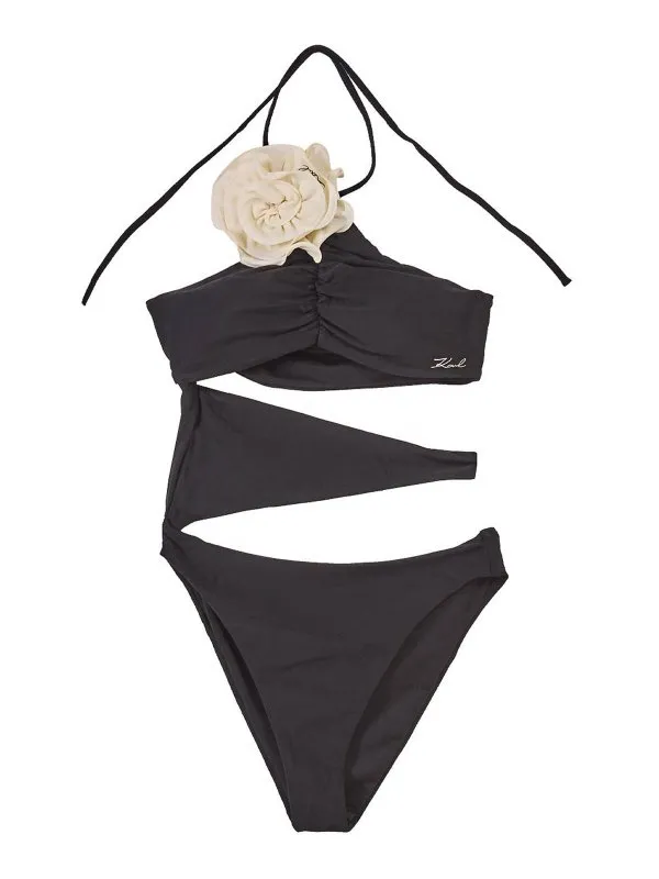 Karl Lagerfeld Maillot De Bain - Noir - Noir | KHA2W46006999