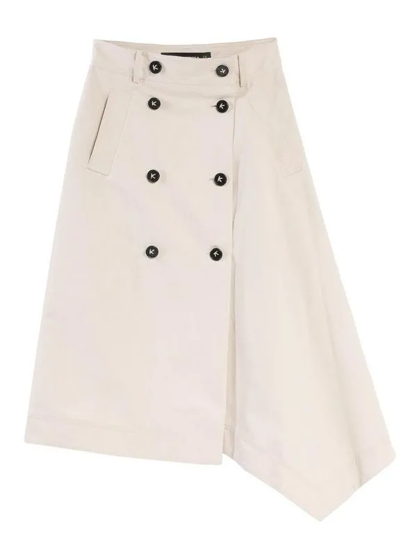 Karl Lagerfeld Trench-Coat - Taupe - Taupe - Femme | A2W12007252