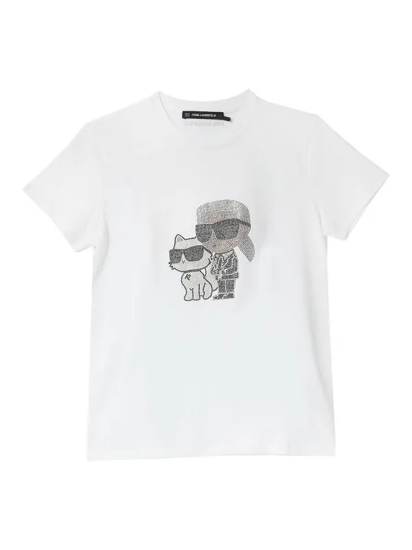 Karl Lagerfeld T-Shirt - Blanc - Blanc - Femme | A1W17131100