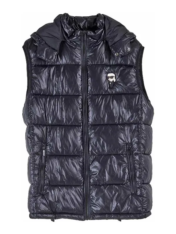 Karl Lagerfeld Blouson Rembourré - Noir - Noir | 505023544590990