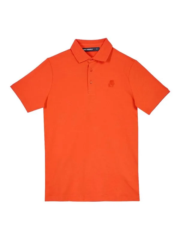 Karl Lagerfeld Polo - Orange - Orange - Homme | KM745750552221300