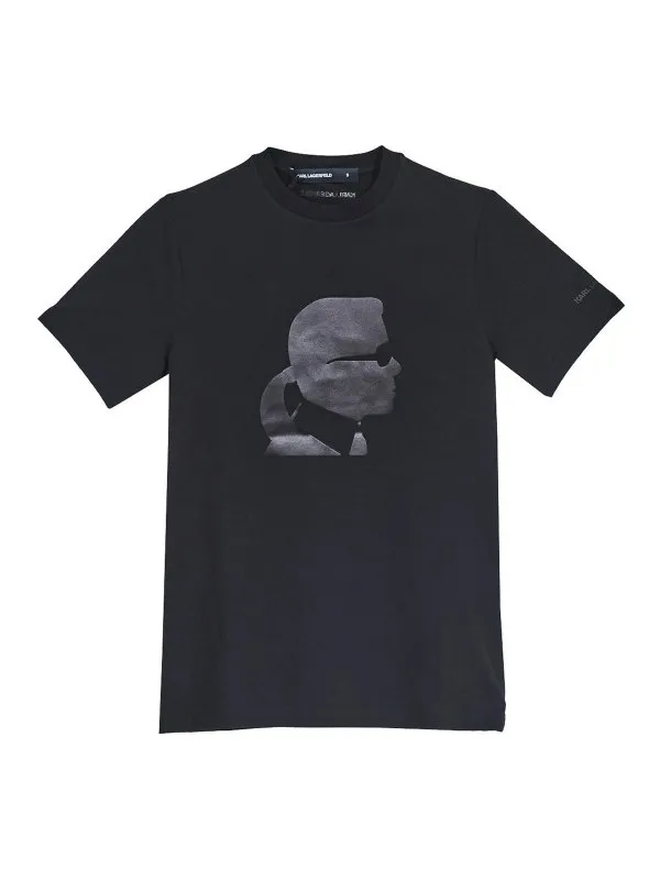 Karl Lagerfeld T-Shirt - Noir - Noir - Homme | KM755054552221990