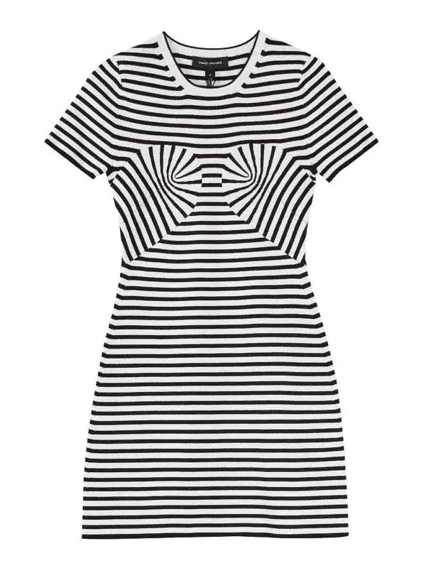 Marc Jacobs Robe Au Genou - Noir - Noir - Femme | 2S5RDR003K14005