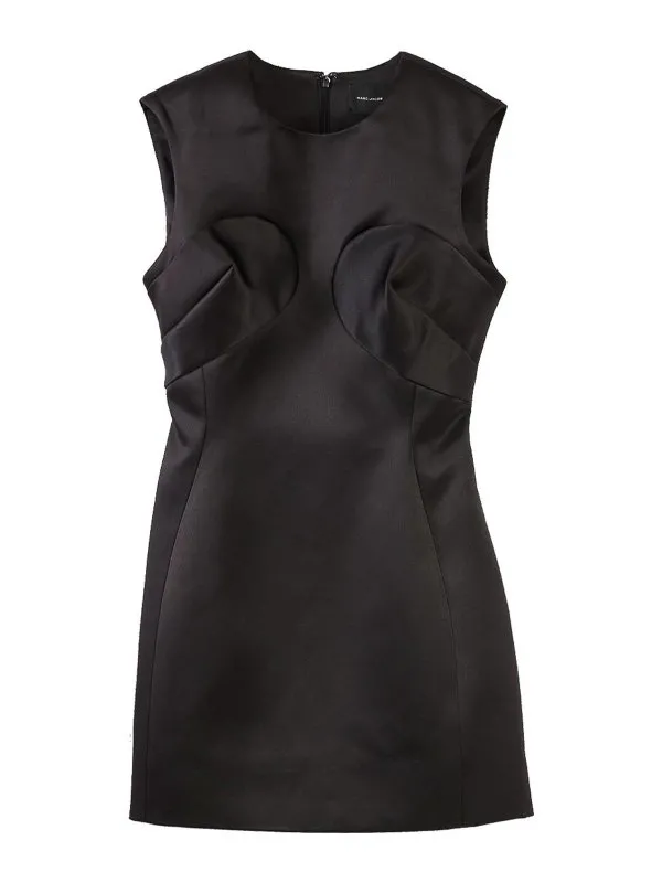 Marc Jacobs Robe Au Genou - Noir - Noir - Femme | 2S5RDR076W01001