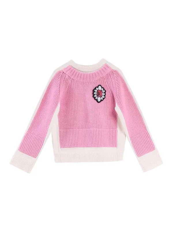 Marc Jacobs Pull Col Rond - Rose - Rose - Femme | 2S5RTP002K25113