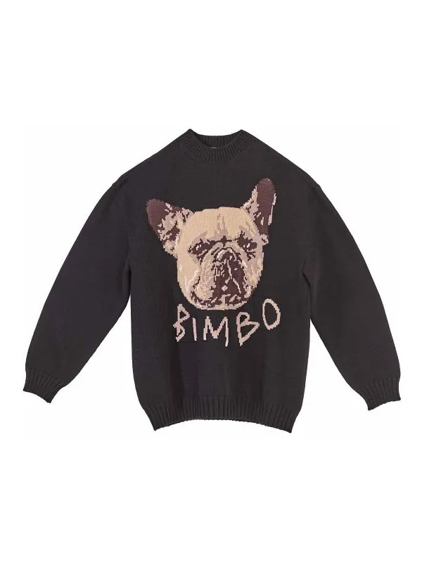 Moschino Pull Col Bateau - Noir - Noir - Femme | 251D092404063555