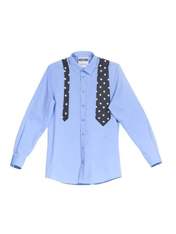 Moschino Chemise - Bleu Clair - Bleu Clair - Homme | 24002341266