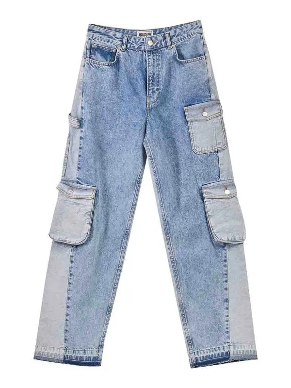 Moschino Jeans Jean Bootcut - Bleu - Bleu - Femme | 31437191303