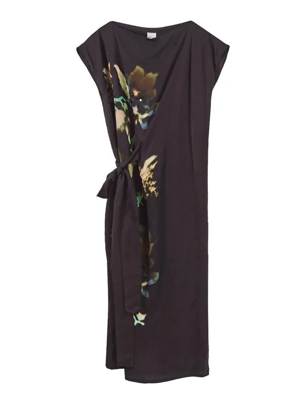 Paul Smith Robe Au Genou - Noir - Noir - Femme | W1R637DP1107479