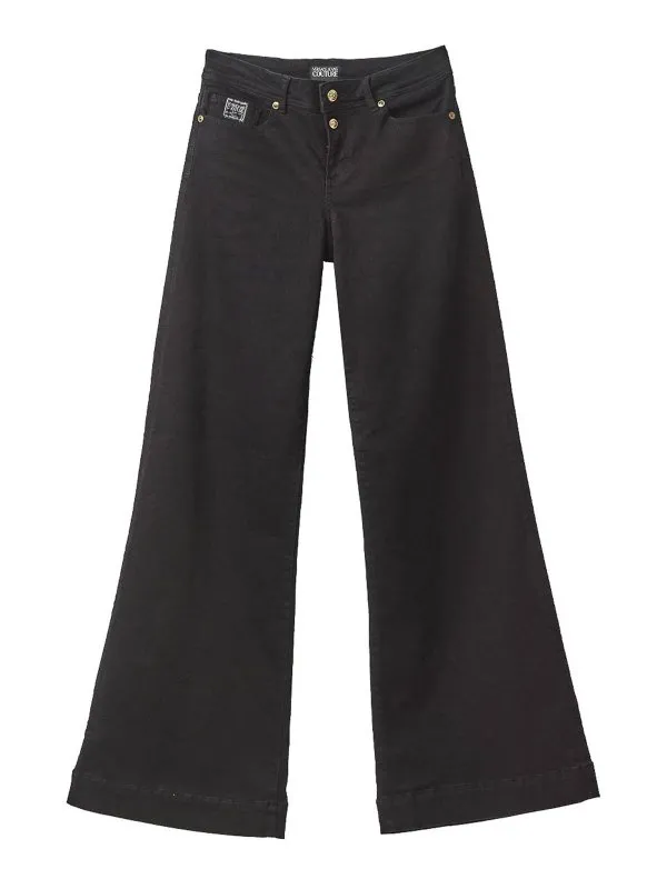 Versace Jeans Pantalons Décontractés - Noir | 78HAB561CDW00909