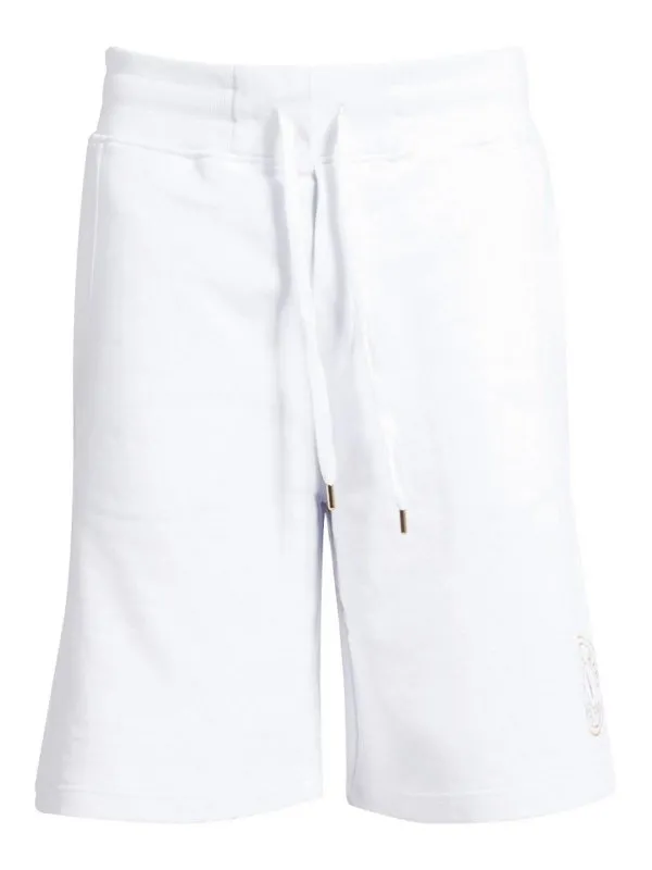 Versace Jeans Pantalons De Sport - Blanc - Blanc | 78GADT00CF01TG03