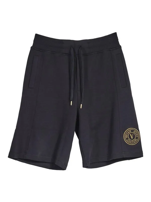 Versace Jeans Pantalons De Sport - Noir - Noir | 78GADT00CF01TG89