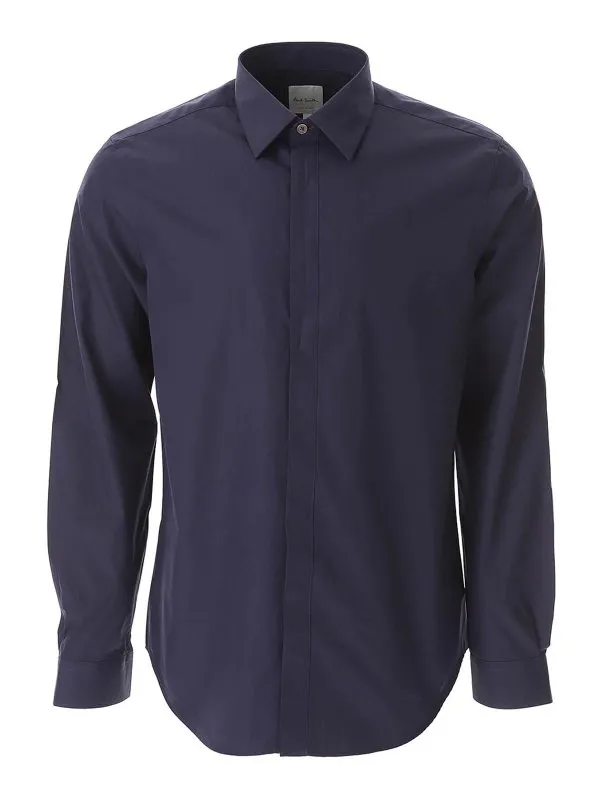 Paul Smith Chemise - Bleu Foncé - Bleu Foncé | M1R656U2L0005049