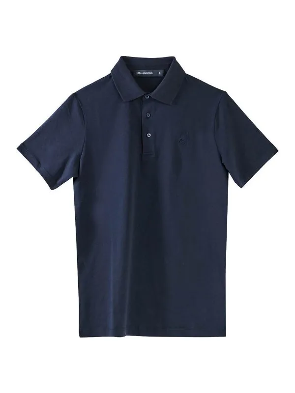Karl Lagerfeld Polo - Bleu - Bleu - Homme | KM745750552221690