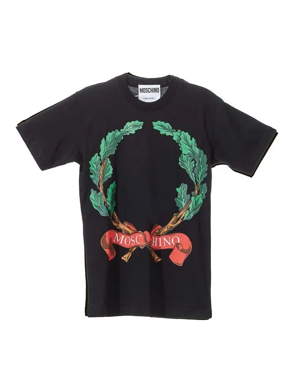 Moschino T-Shirt - Noir - Noir - Femme | 70254411555 | thebs.com