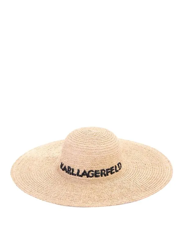 Karl Lagerfeld Chapeau - Beige - Beige - Femme | KHA2W46054106