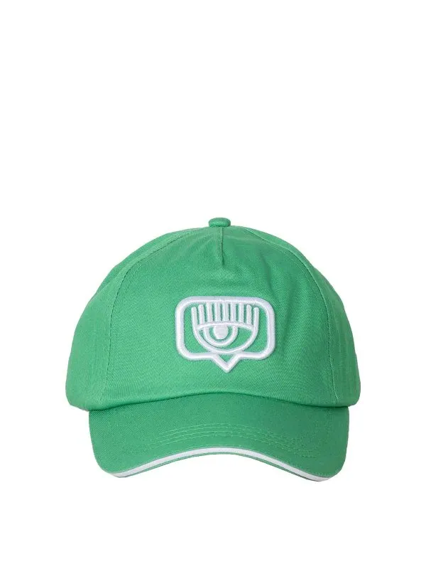 Chiara Ferragni Chapeau - Vert - Vert - Femme | 74SBZK12ZG139144
