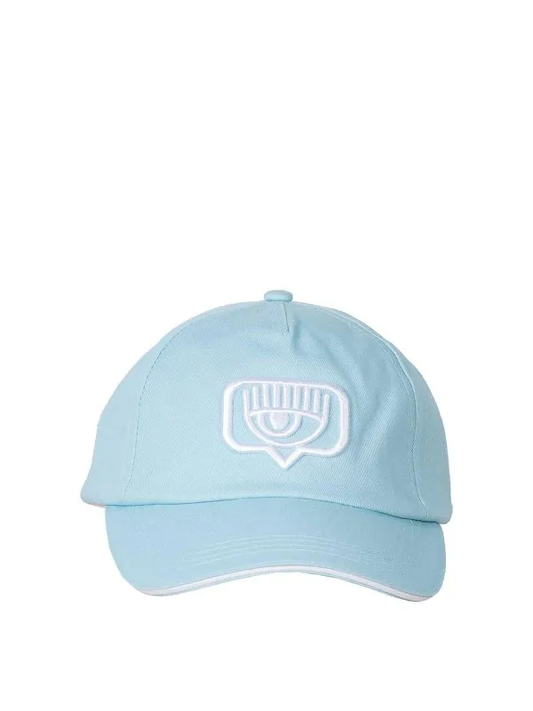 Chiara Ferragni Chapeau - Bleu Clair - Femme | 74SBZK12ZG139216