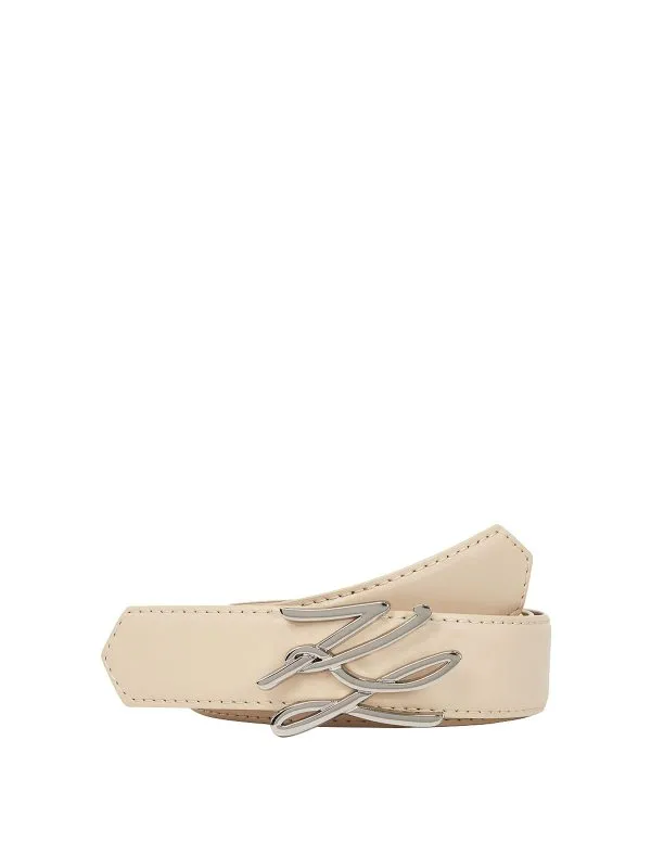 Karl Lagerfeld Ceinture - Beige - Beige - Femme | A1W331483561