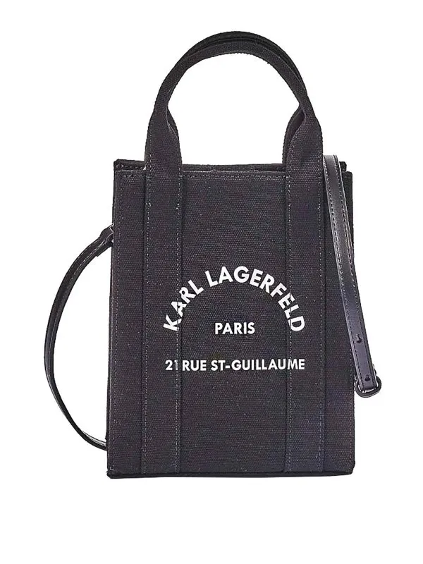 Karl Lagerfeld Sac Cabas - Noir - Noir - Femme | A1W50039999