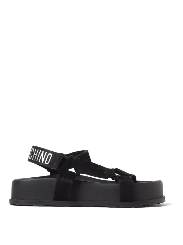 Moschino Sandales - Noir - Noir - Femme | MA16254I1MME0