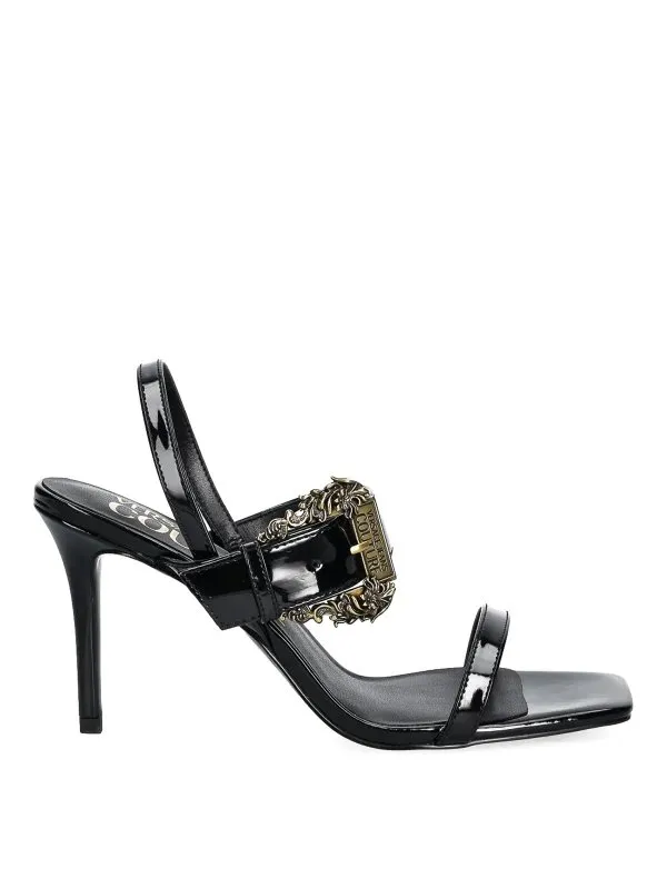 Versace Jeans Sandales - Noir - Noir - Femme | 78VA3S71ZS190899