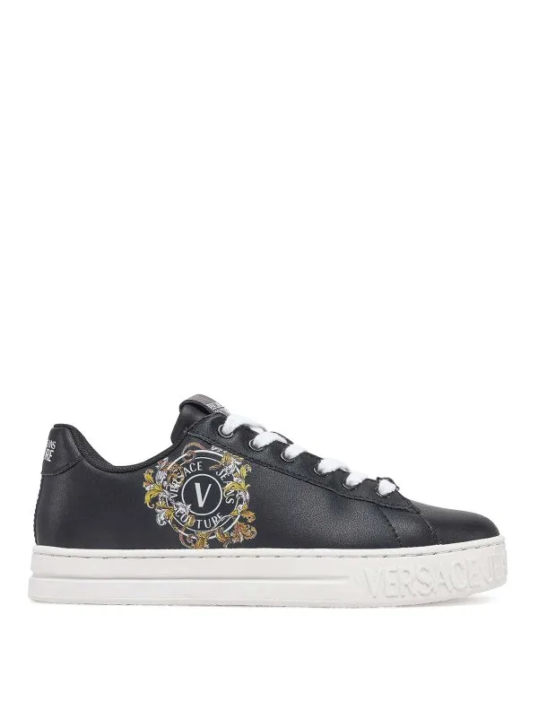 Versace Jeans Baskets - Noir - Noir - Femme | 78VA3SK3ZPB08899
