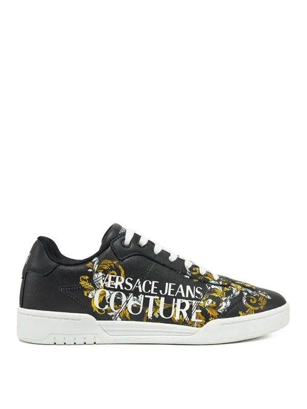 Versace Jeans Baskets - Noir - Noir - Homme | 78YA3SD1ZPB17G89