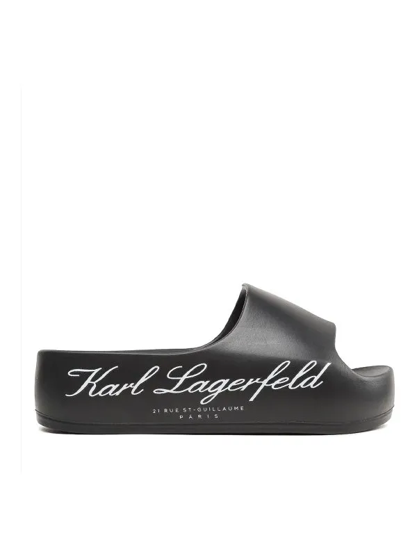 Karl Lagerfeld Sandales - Noir - Noir - Femme | KL86000VG0