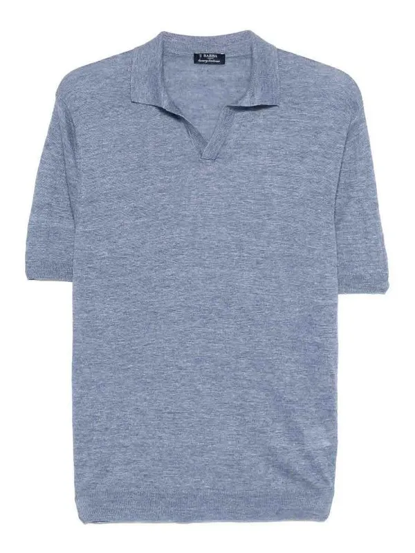 Barba Pull Col Rond - Blanc - Blanc - Homme | 24801575740530