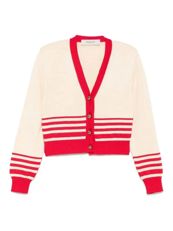 Golden Goose Cardigan - Rouge - Rouge | GWP02155P00183215722