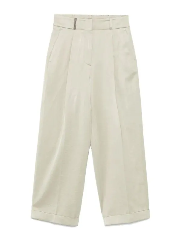 Peserico Pantalons Décontractés - Bleu Clair | P04079D06655035
