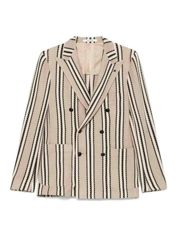 Tagliatore Veste Casual - Noir - Beige | 1SMJ20KPE570057Y25E304