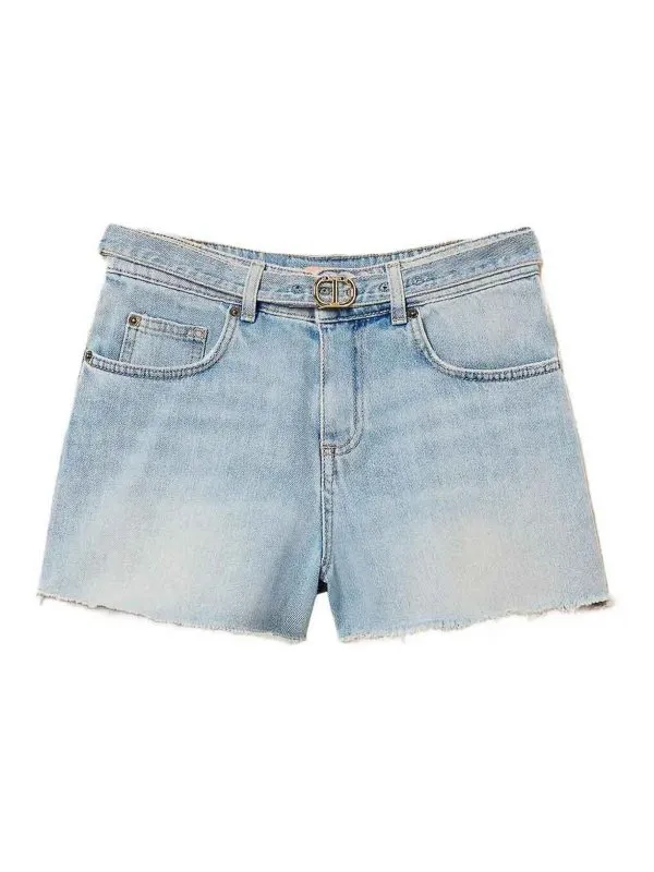 Twinset Pantalons Décontractés - Clair Délavé | 251TT226203498