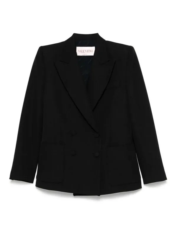 Valentino Garavani Veste Casual - Noir - Noir | 6B0CE46097W0NO