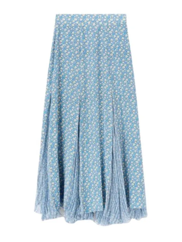 Ermanno Scervino Jupe Midi - Bleu - Bleu - Femme | D462O340OYQS4624