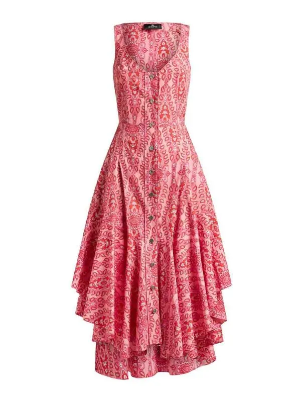 Etro Robe Au Genou - Couleur Chair - Femme | WRHA030499SA5H3X0872