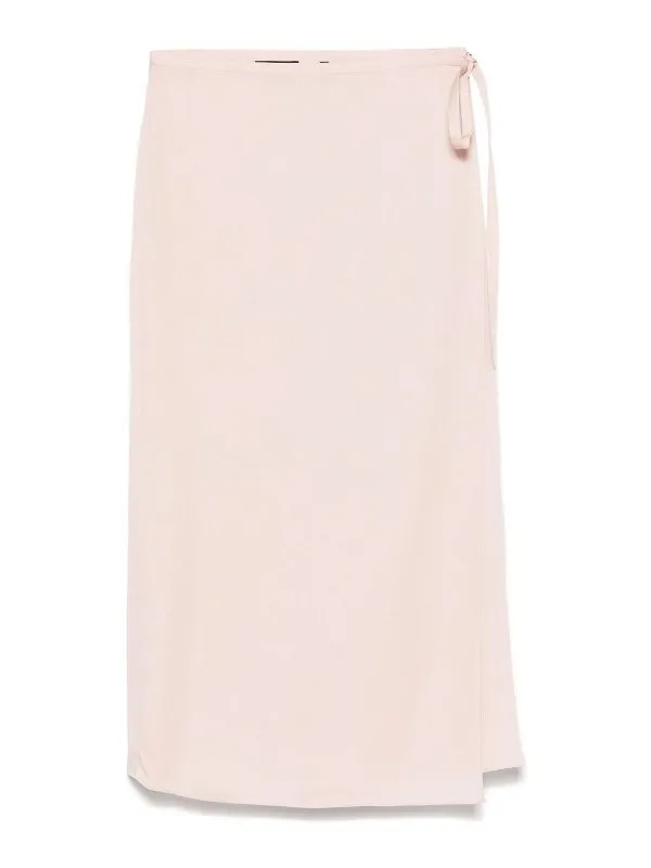 Theory Jupe Midi - Couleur Chair - Couleur Chair | O1102303Q2D