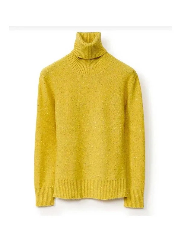 Fabiana Filippi Pull Col Rond - Jaune - Jaune | MAD214F066D296774