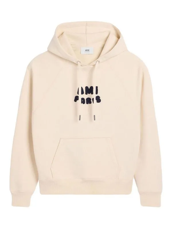 Ami Paris Sweat-Shirts - Beige - Beige - Femme | USW275D747136