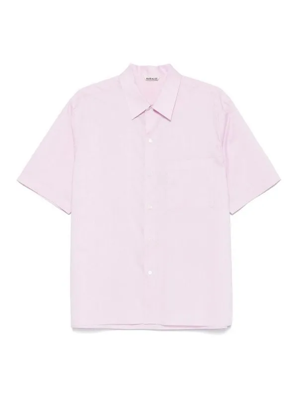 Auralee Chemise - Couleur Chair - Homme | A25SS03TLLIGHTPINK