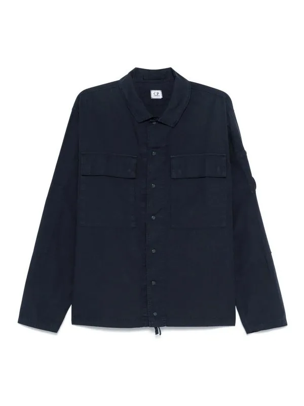 C.P. Company Veste Casual - Bleu - Bleu | 18CMOS237A005691G888